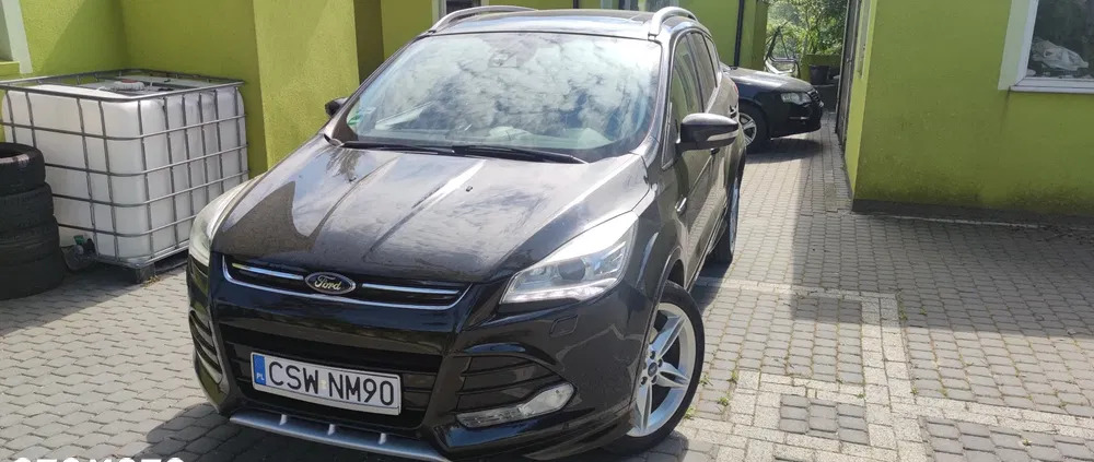 ford kuga trzebinia Ford Kuga cena 51900 przebieg: 165683, rok produkcji 2014 z Trzebinia